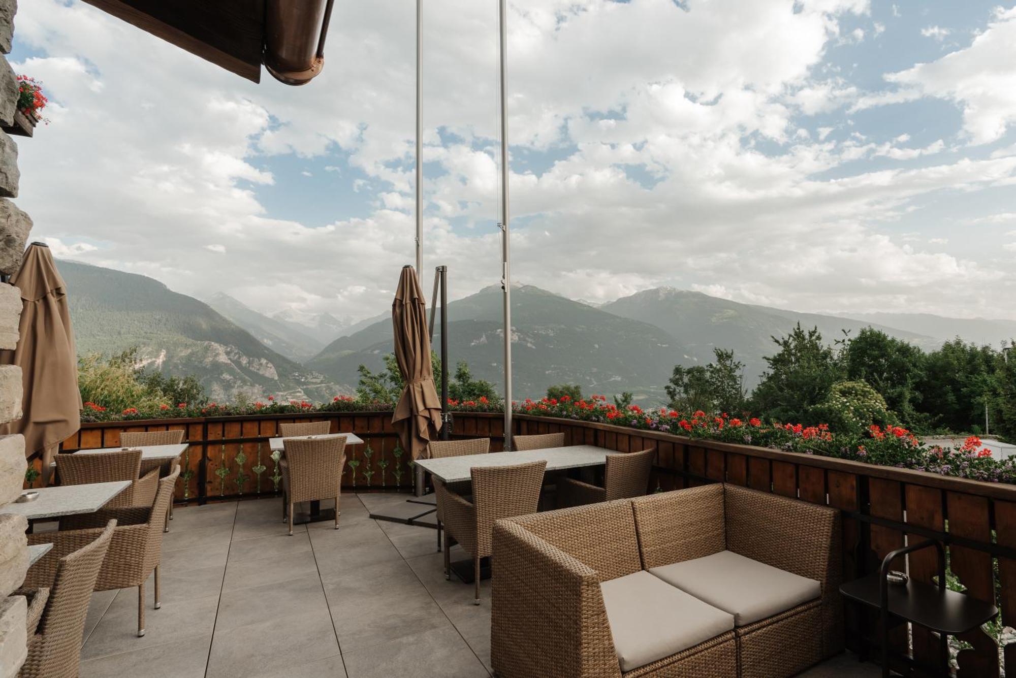 Boutique Hotel Panorama Crans Montana Extérieur photo